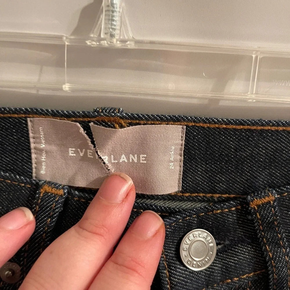 Everlane High Rise Skinny Ankle Jean - Picture 2 of 3